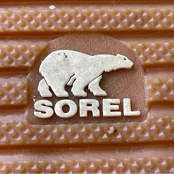 Sorel Ella Leather Rose Gold Sandals Size 8 - Picture 10 of 13